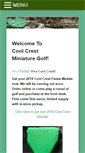 Mobile Screenshot of coolcrestgolf.com